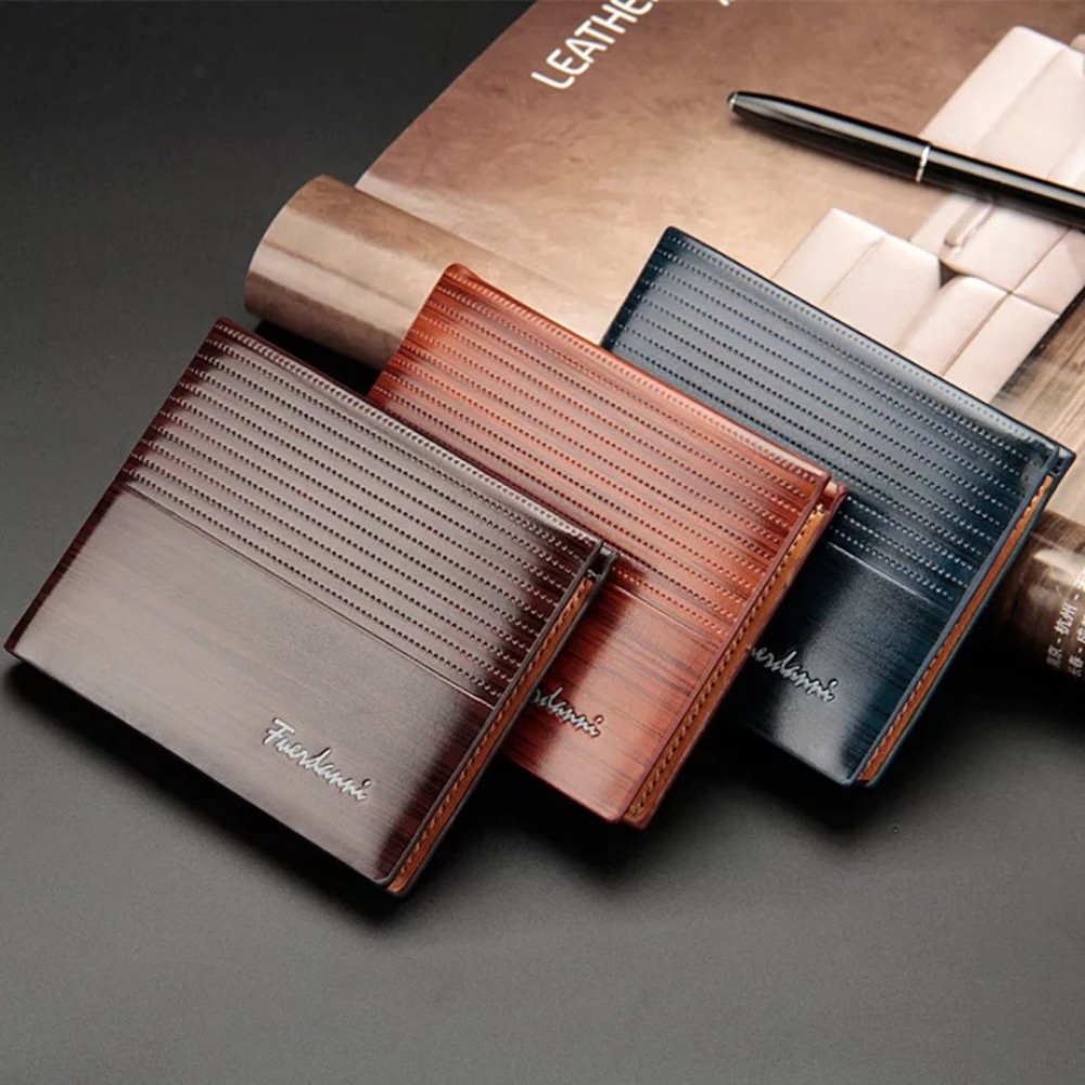 mens bifold leather wallets